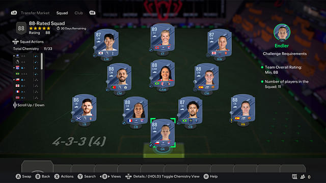 88-Rated Squad [Price - 203,800]