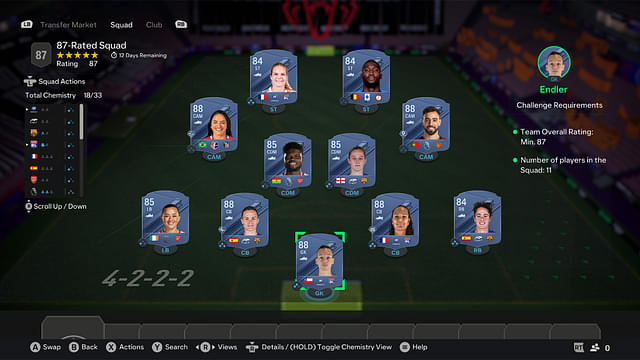 87-Rated Squad [Price - 158,100]