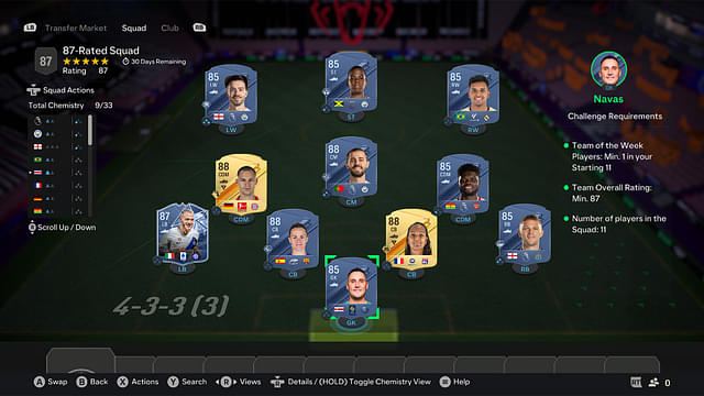 87-Rated Squad [Price - 139,900]