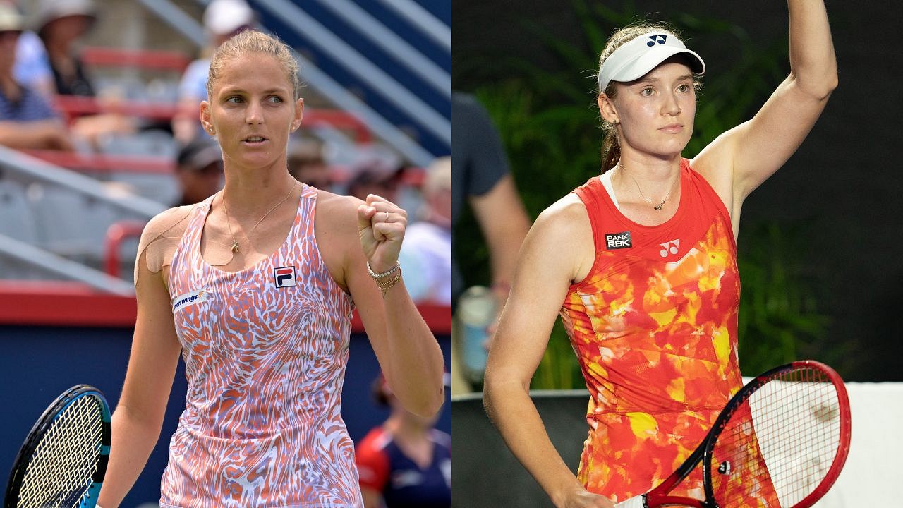 Elena Rybakina vs Karolina Pliskova Prediction, weather update, head to head, form guide, live streaming details