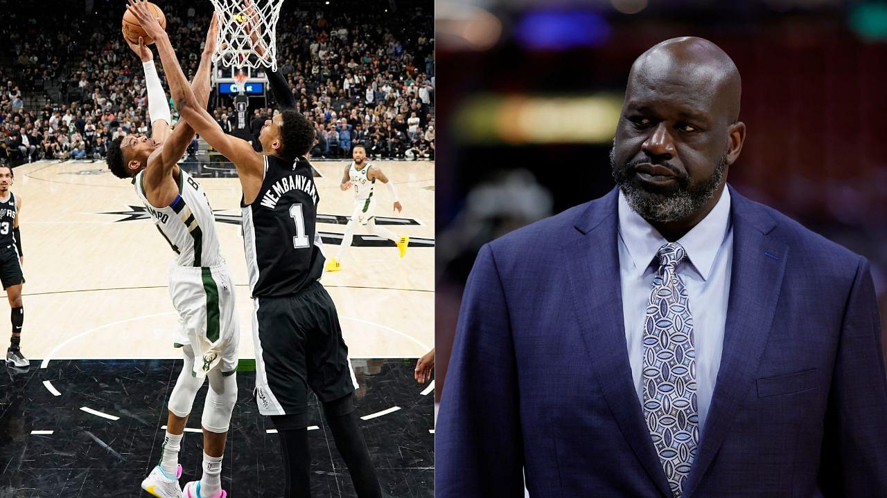 “Phil Jackson and Pat Riley Would Say…”: Shaquille O’Neal Claims Giannis Antetokounmpo and Bucks ‘Didn’t Deserve’ Win Over Wemby and Spurs