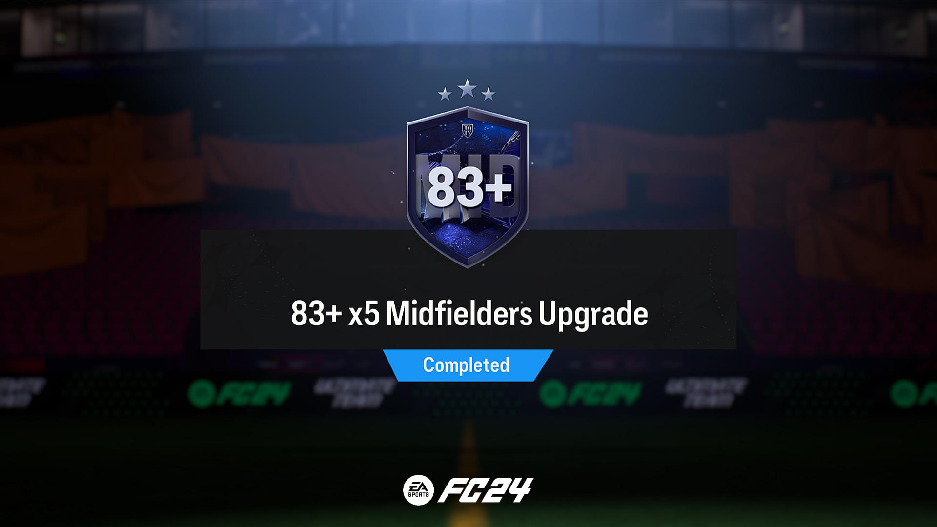 EA FC 24 83+ x5 Midfielders Upgrade SBC