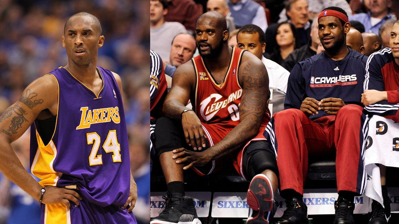 "He Wasn't as Tough": Unlike Around Kobe Bryant, Shaquille O'Neal Knowingly Went Easy on LeBron James and Dwyane Wade