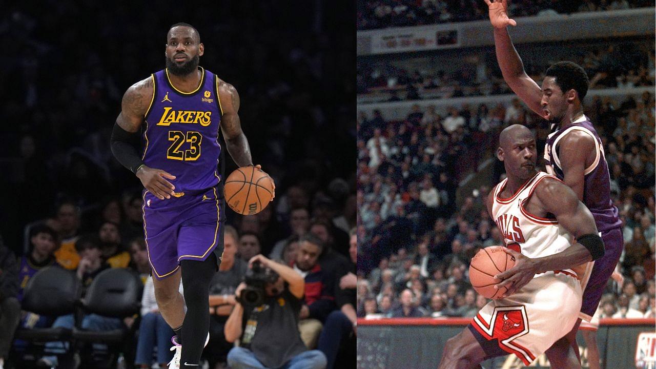 "Michael Jordan Said That": LeBron James Reacted to Michael Jordan's Boast About Not Losing to Anyone But Kobe Bryant Diplomatically