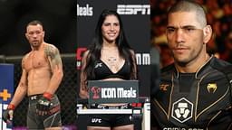 “Colby Covington Punching Air”: Alex Pereira Pictured With UFC 297 Star Polyana Viana Fuel Relationship Speculation Among Fans