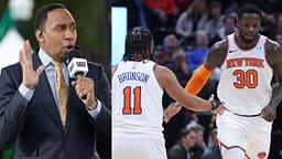 "Even With Julius Randle Struggling": Knicks 36 Point Win Over The 76ers Has Stephen A Smith Beyond Excited