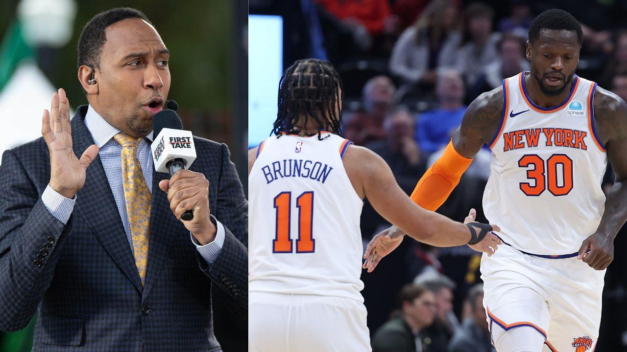 "Even With Julius Randle Struggling": Knicks 36 Point Win Over The 76ers Has Stephen A Smith Beyond Excited
