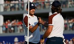 Tommy Fleetwood and Nicolai Hojgaard