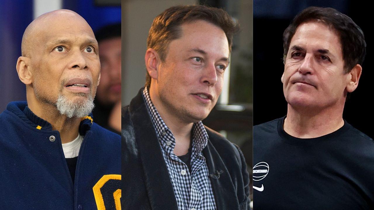 "So Thoughtless That I Can’t Let it Slide": Kareem Abdul-Jabbar Sides With Mark Cuban, Condemns Elon Musk For His 'Racist' Take