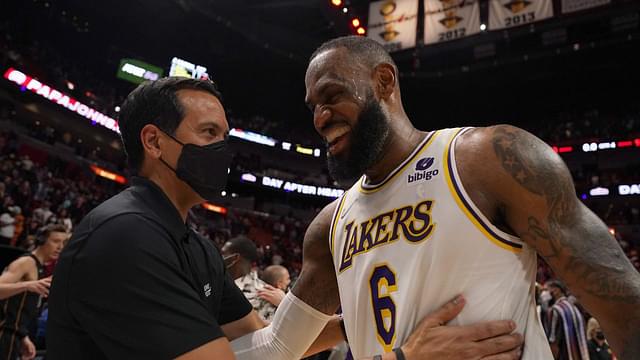 12 Years After Trying to Get Erik Spoelstra Fired, LeBron James Celebrates Heat Coach’s $120M Extension