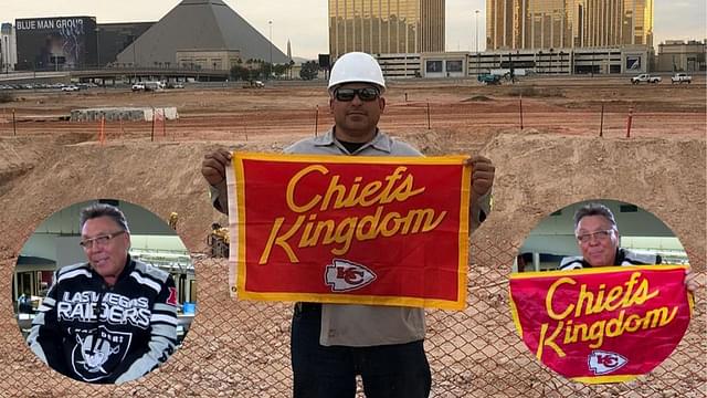 Fact Check: Was a Kansas City Chiefs Kingdom Flag Actually Buried Under Allegiant Stadium by a Construction Worker?