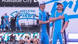 [WATCH] Adelaide Strikers' Dancer Catches Aaron Hardie Six Off Lloyd Pope In BBL 13