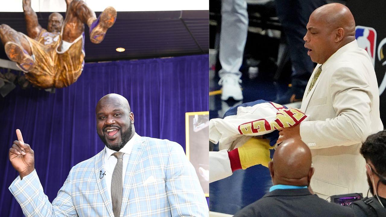 "They Got 1 Million Pictures of His Fat A*s": Charles Barkley Expresses His Frustration with Seeing Shaquille O'Neal Plastered Across Staples