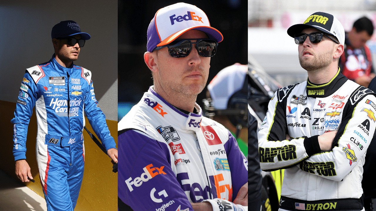 NASCAR Las Vegas Favorites: Kyle Larson and William Byron lead Denny Hamlin and pack for weekend