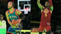"We're Both a Failure": Donovan Mitchell and Jalen Brunson Hilariously Express Remorse over Their 3-Point Contest Woes