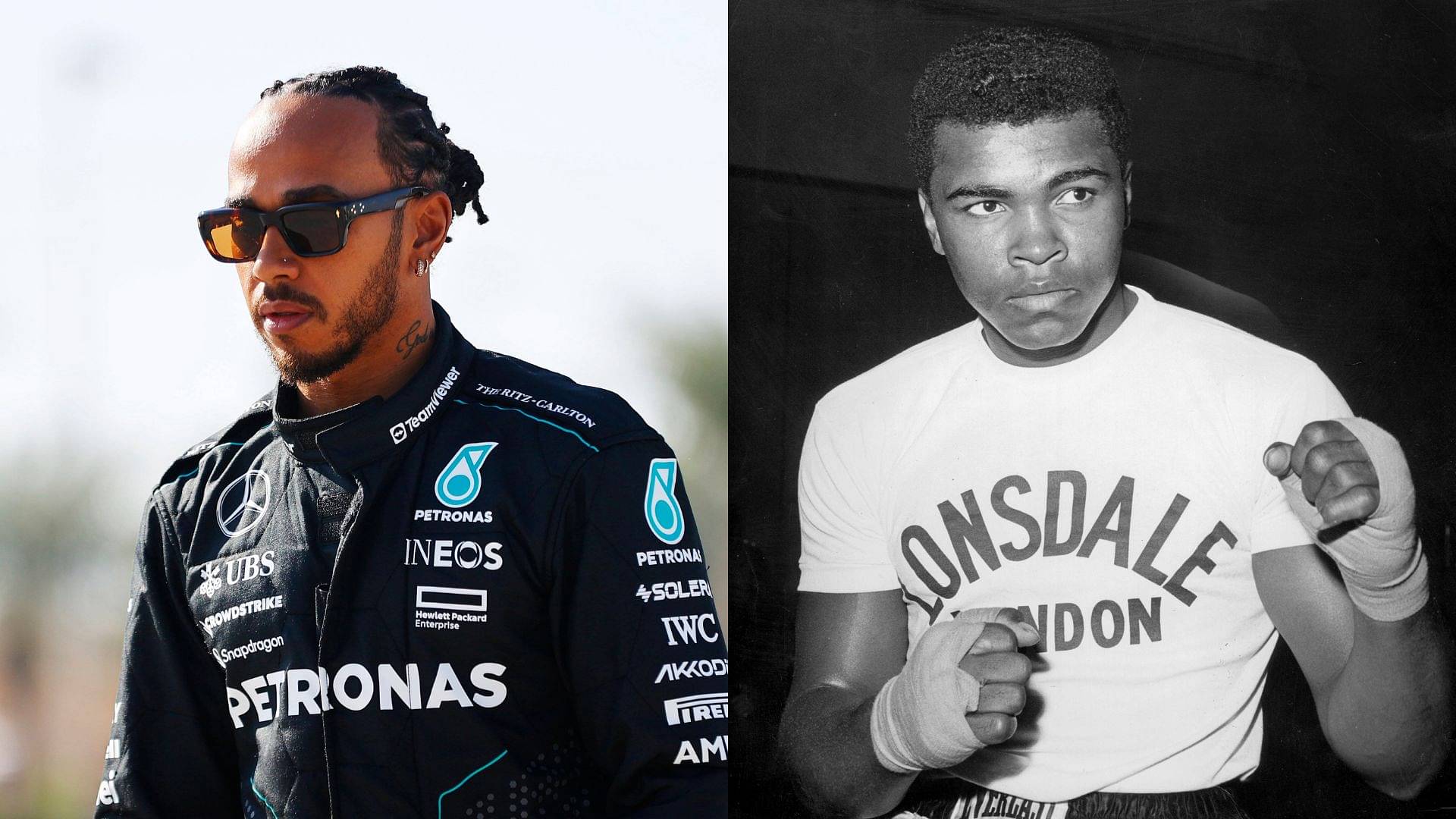 Lewis Hamilton Pays Tribute to Muhammad Ali in Honor of Black History Month With Bold Fashion Statement