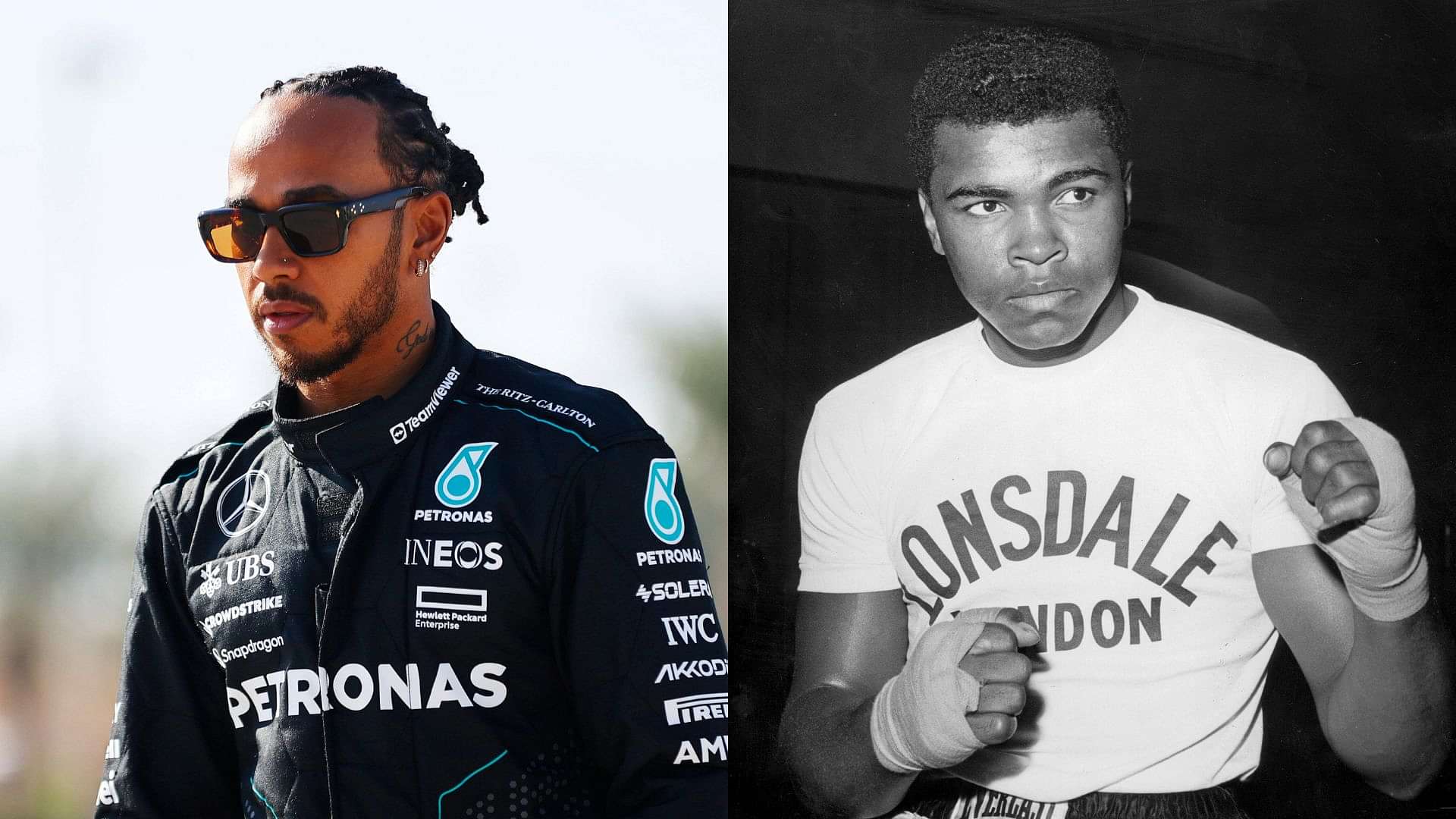 Lewis Hamilton Pays Tribute to Muhammad Ali in Honor of Black History Month With Bold Fashion Statement