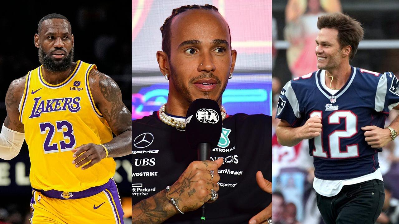 "If You Look at Tom Brady": Lewis Hamilton Once Named LeBron James and NFL Legend as His Inspiration for Elongating F1 Career