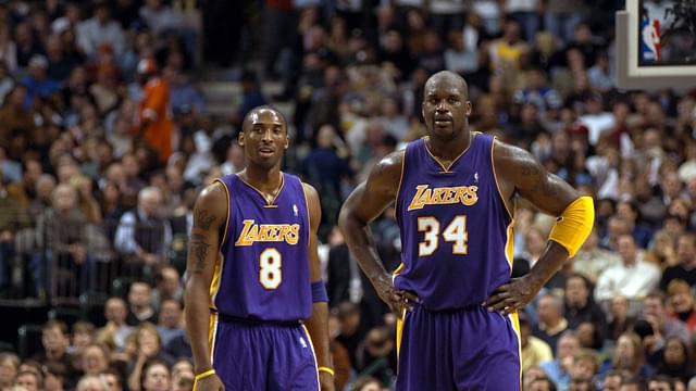 Kobe Bryant and Shaquille O'Neal