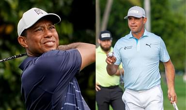 Tiger Woods and Gary Woodland