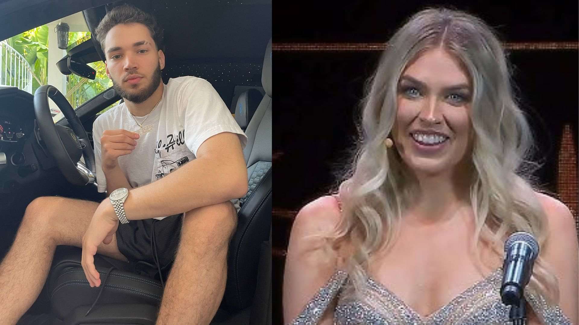 QTCinderella mocks Adin Ross during The Streamer Awards 2024