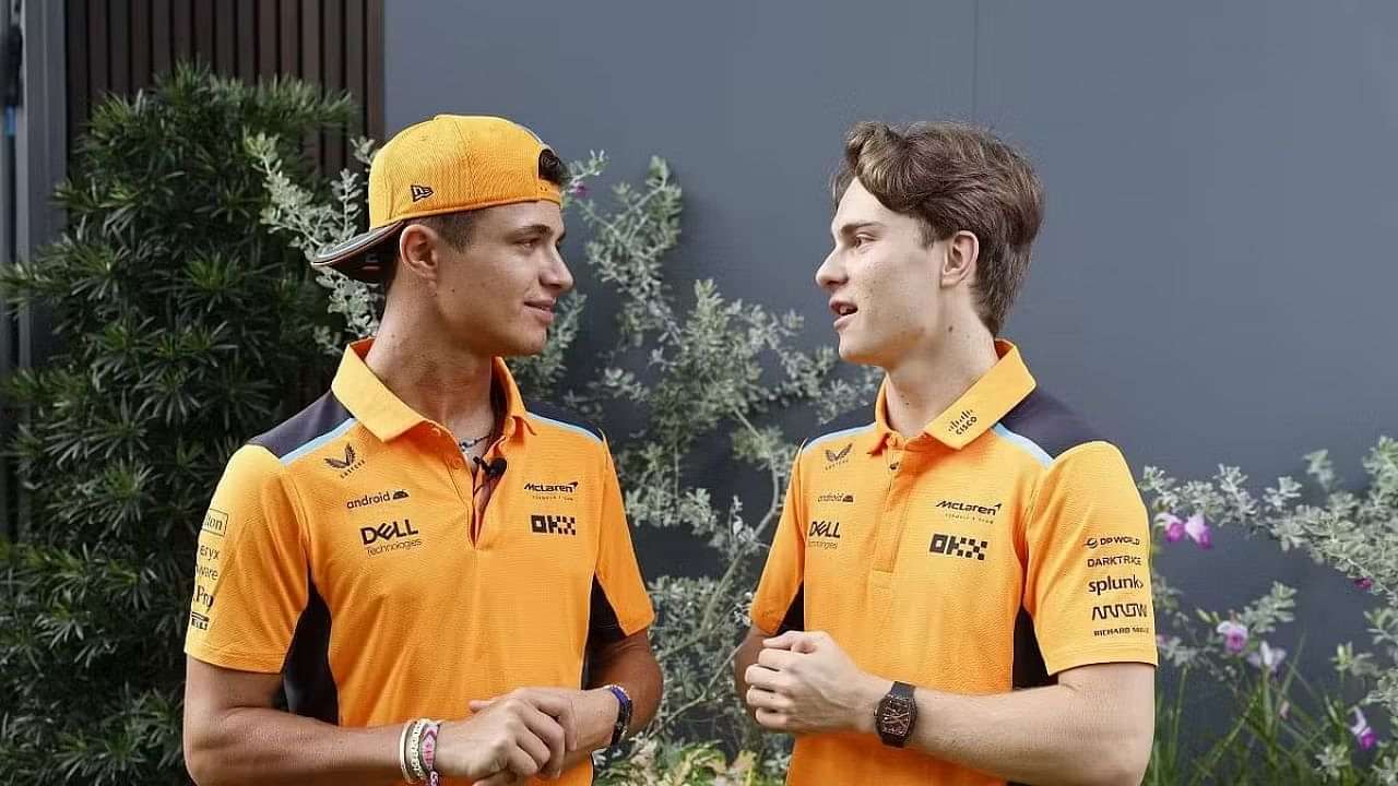 Lando Norris Jokes That Him and Oscar Piastri Are Already Tired of Each Other