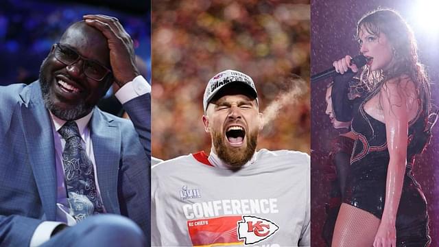 "Going to Propose to Taylor Swift": Shaquille O'Neal Supports Wild Super Bowl Prediction about Travis Kelce, Picks Chiefs to Win