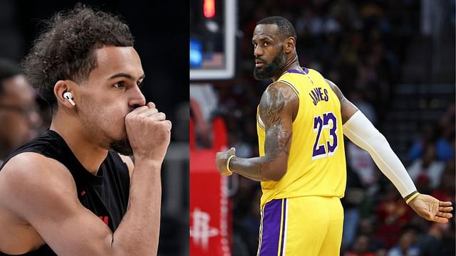 “Something Is REAL FISHY”: LeBron James Voices Angst After Trae Young Gets 3rd All-Star Snub in 4 Years