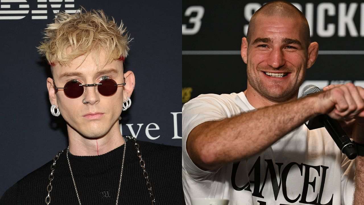 Sean Strickland Confronts Machine Gun Kelly as "Weirdo" in Tense Encounter Over Megan Fox Drama