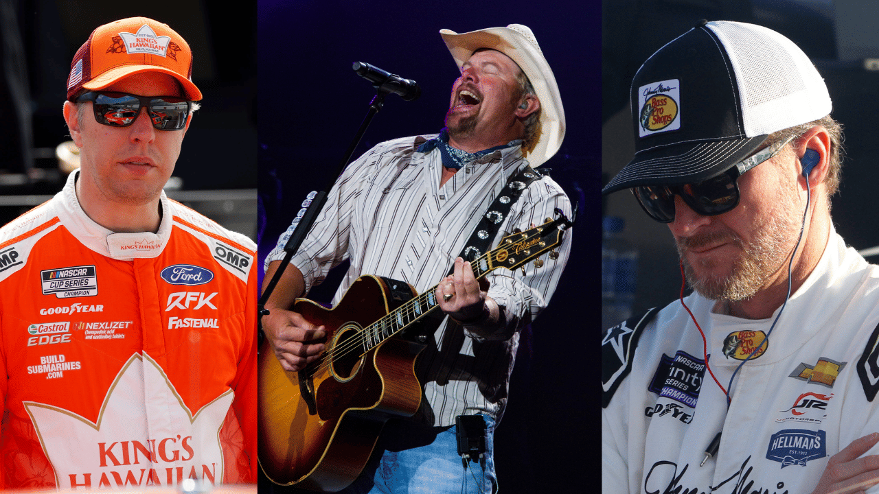 Brad Keselowski & Dale Earnhardt Jr. reflect on Toby Keith’s passing