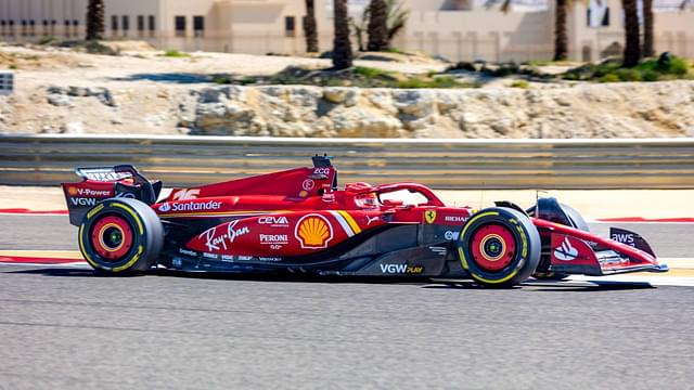 Ferrari Incurs Expense of $126,000 on Charles Leclerc’s Car After He Hits Loose Drain Cover at Bahrain Testing