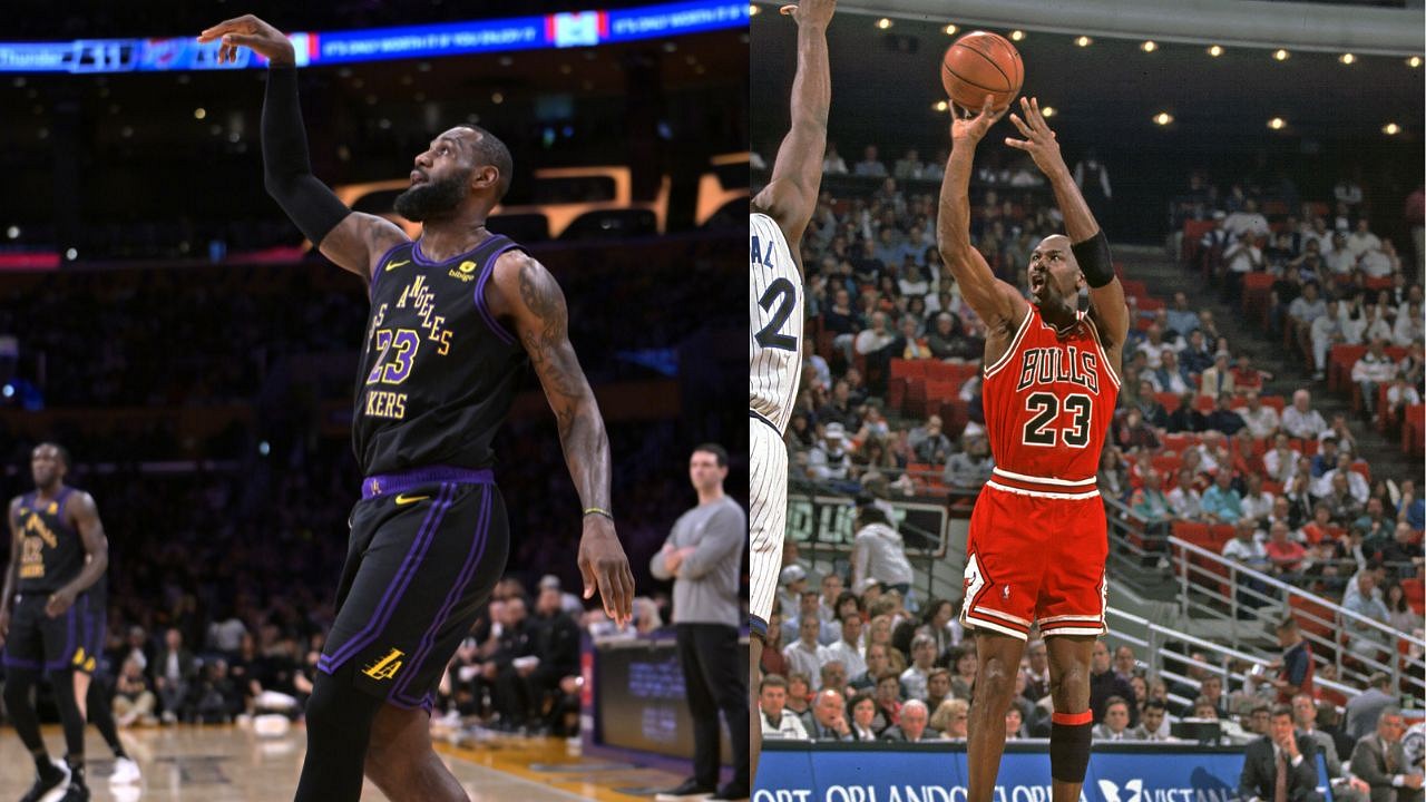 Lebron vs jordan on sale career shot attempts