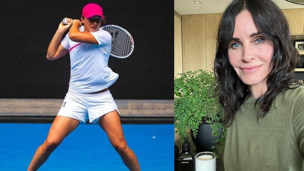 When Friends Star And Avid Tennis Player Courteney Cox Was Offered by Iga Swiatek to Play Doubles With Her