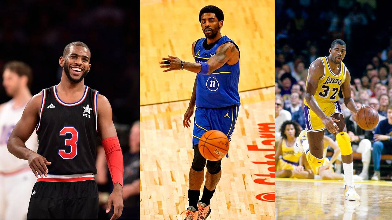 Top 5 Players With the Most Assists in an NBA All-Star Game Featuring Magic Johnson and Kyrie Irving