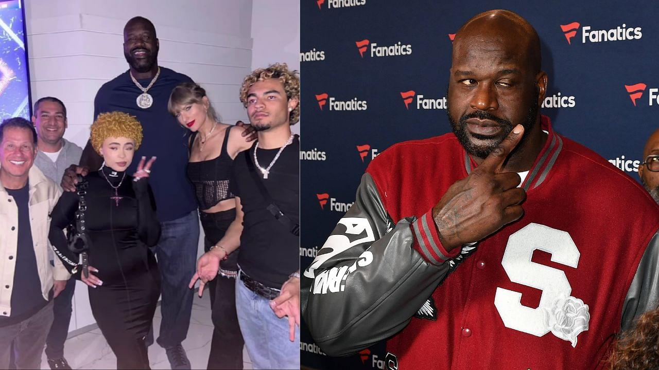 "Shaq You Not Even The Fart": Shaquille O'Neal Hitting On Ice Spice And Thanking Taylor Swift Has NBA Fans In Disbelief