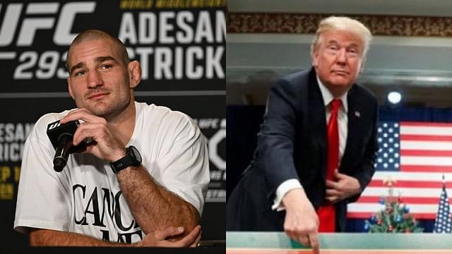 "Wildest Duo" Sean Strickland and Donald Trump Collaborate Unexpectedly, Leaving UFC Fans Amazed