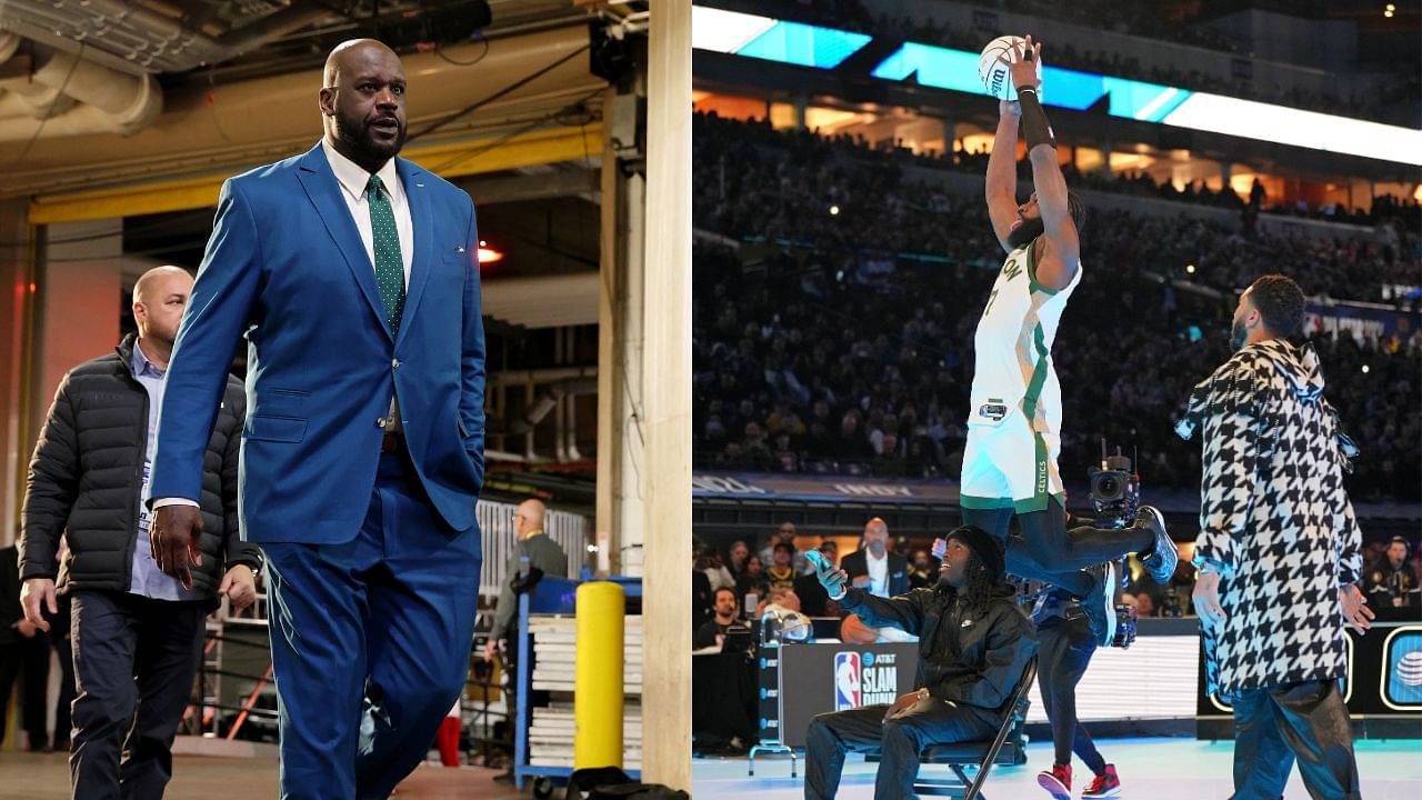 'Clowning' On Jaylen Brown And Kai Cenat, Shaquille O'Neal And TNT Claim He Jumped Over An Above Average Toddler