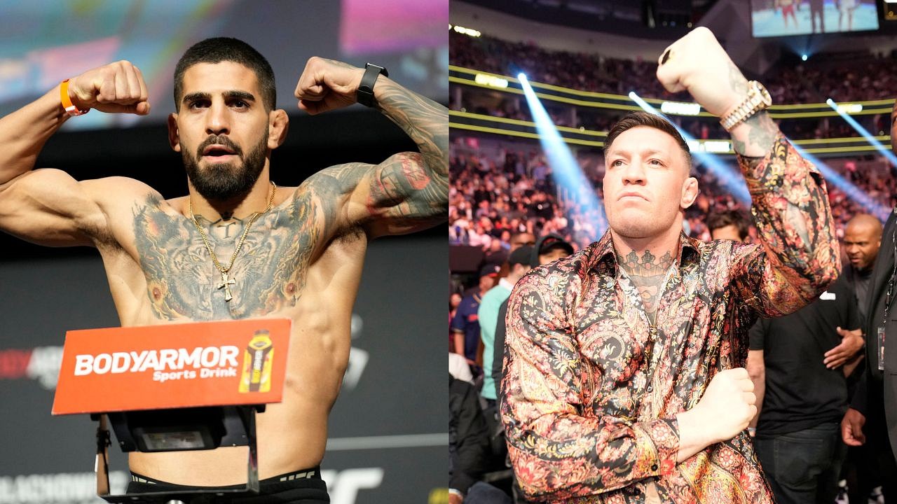 Ilia Topuria Branded ‘Conor McGregor From Wish’ After Copying Belt Grab ...