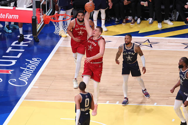 The NBA All-Star Game saw players scoring freely
