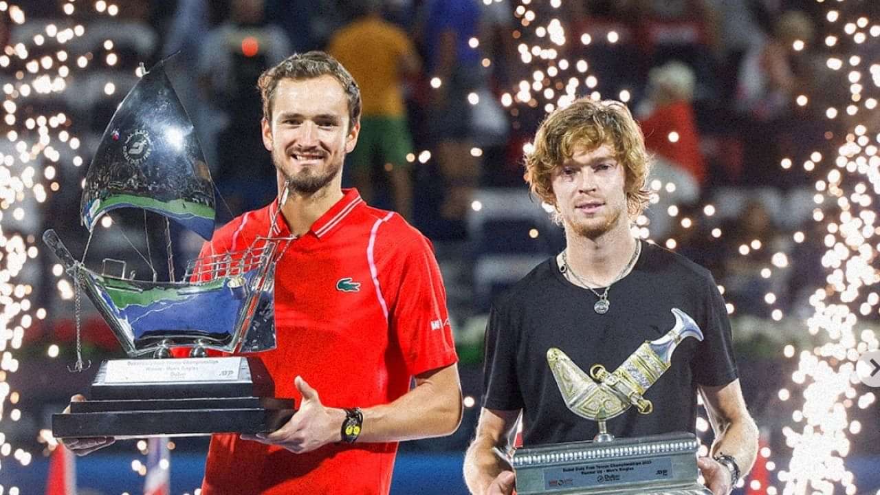 Dubai Open 2024 tennis ticket prizes Daniil Medvedev Andrey Rublev