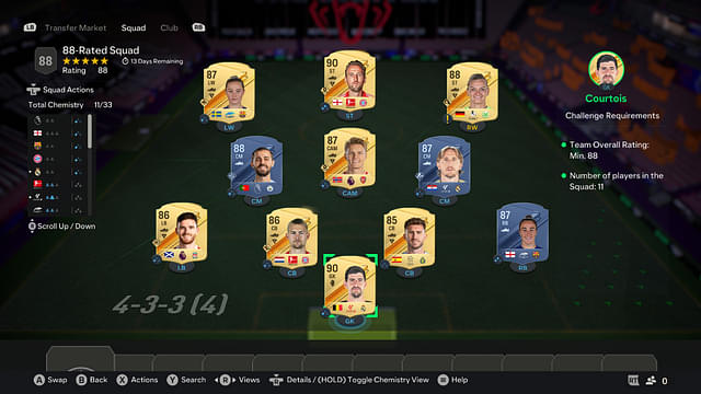 88-Rated Squad [Price - 186.85K]