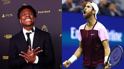 IShowSpeed met Karen Khachanov at the Qatar Open