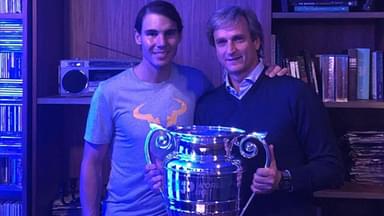How Rafael Nadal's Business Partner Defeated Pete Sampras as Pro Tennis Player in 1993