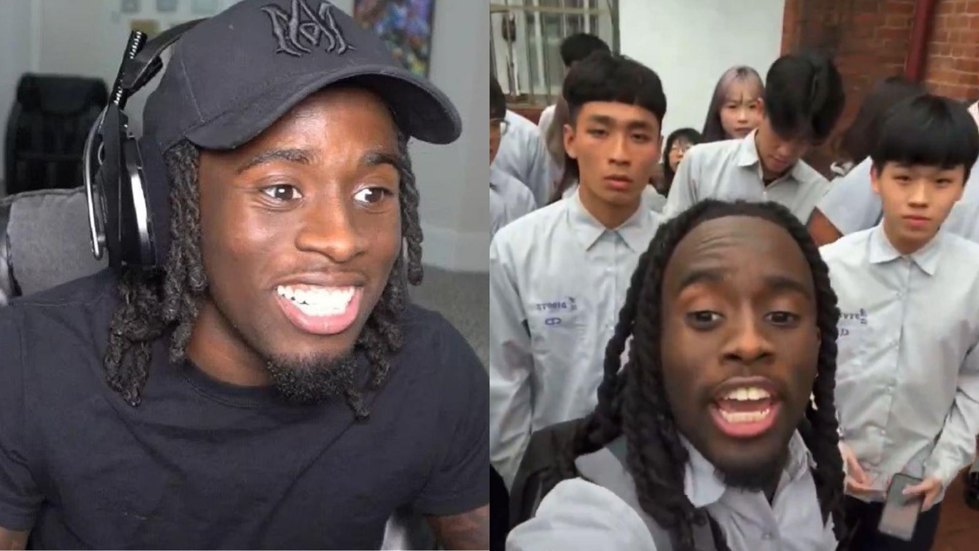Did Kai Cenat Visit a School in Taiwan? - The SportsRush