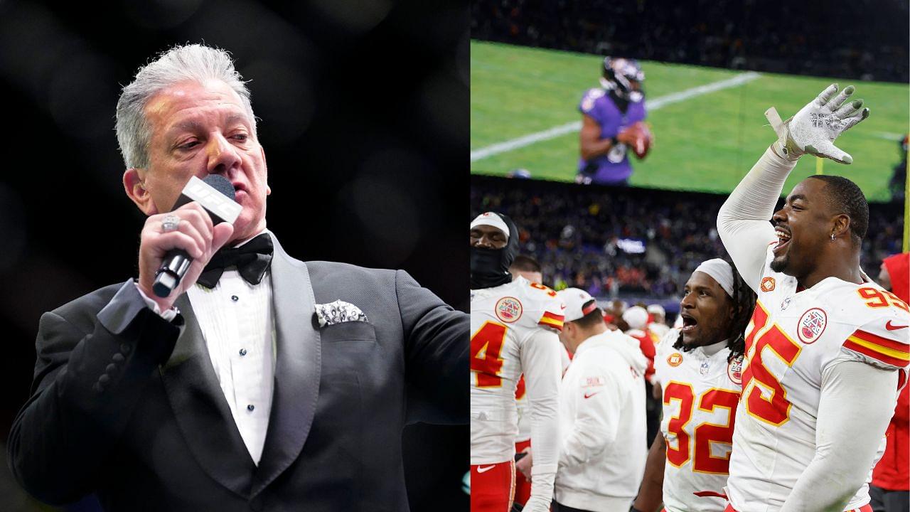 “Hard as F*ck”: UFC Veteran Bruce Buffer Hypes Kansas City Chiefs at Opening Night of Super Bowl LVIII, Fans React