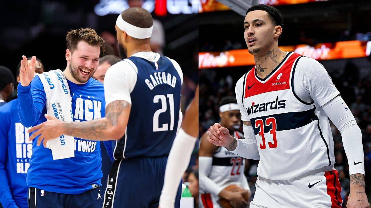 "Pass or Dunk it": Kyle Kuzma Claims Luka Doncic's Presence on the Court Makes Daniel Gafford's Job the Easiest in Sports