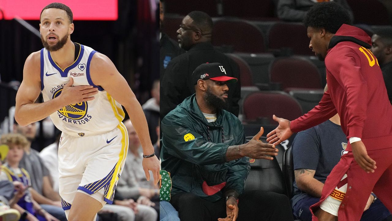 "Play with Stephen Curry and Draymond Green": Skip Bayless Believes LeBron  James Chose Bronny James Over Playing for the Warriors - The SportsRush