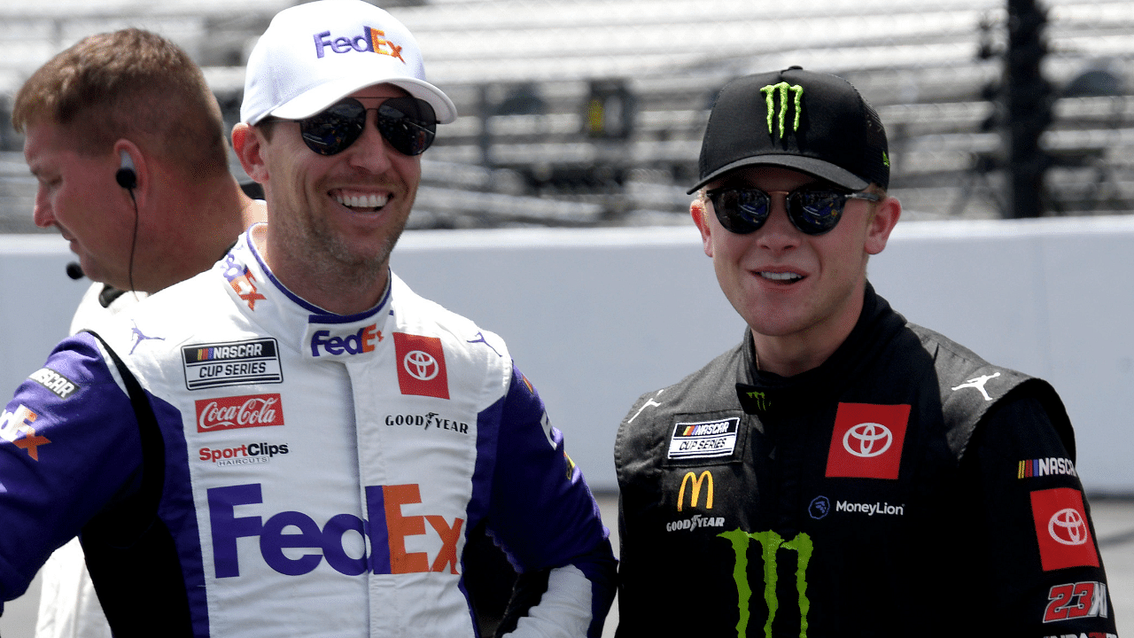 “He Is Definitely Green”: Ty Gibbs’ NASCAR Progress Hailed by Denny Hamlin