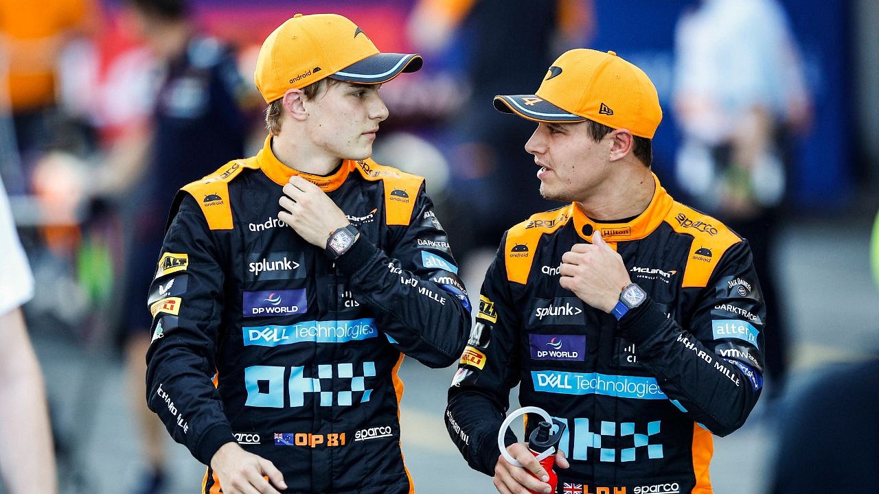 Lando Norris Quips About Being “Forced” To Enjoy Oscar Piastri As McLaren Teammate