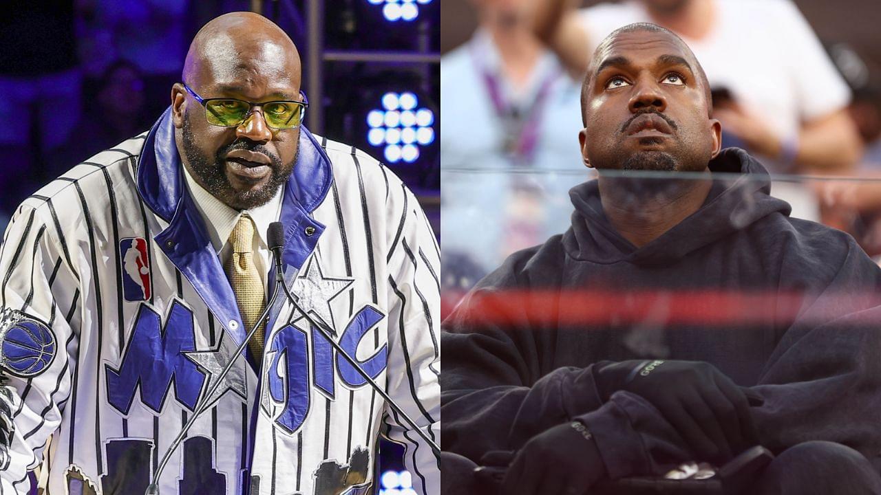 "Ye And Shaq Best Beef Of The 2020s": Shaquille O'Neal Cryptic Message Has NBA Fans Believing He's Taking Shots At Kanye West